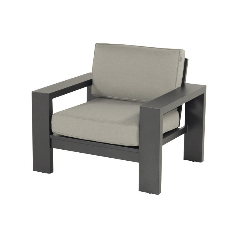 Fauteuil de jardin en aluminium HARTMAN