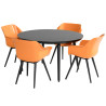 Ensemble table HARTMAN SOPHIE STUDIO 128 + 4 chaises SOPHIE Rondo Elegance