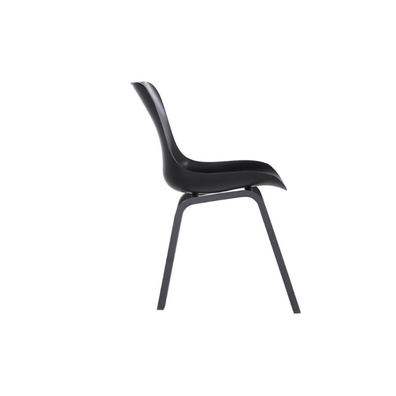 Chaise SOPHIE Element Dining HARTMAN de couleur noire