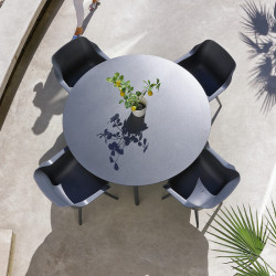 Table de jardin en résine 160 x 90 cm - Europa - Hartman