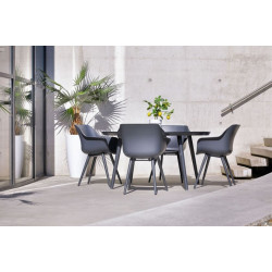 Lot de 2 chaises de jardin en résine SOPHIE Studio Armchair HPL