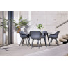 Lot de 2 chaises de jardin en résine SOPHIE Studio Armchair HPL